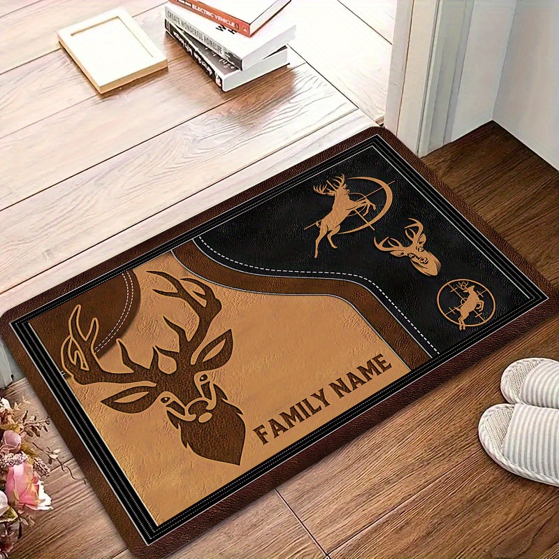 Hunting Outdoor Rug - VIKAMA 엘크 해골 토템 사냥 테마