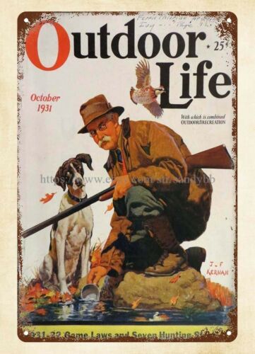 Hunting Quail - 집 내부 1931년 야외 생활 잡지