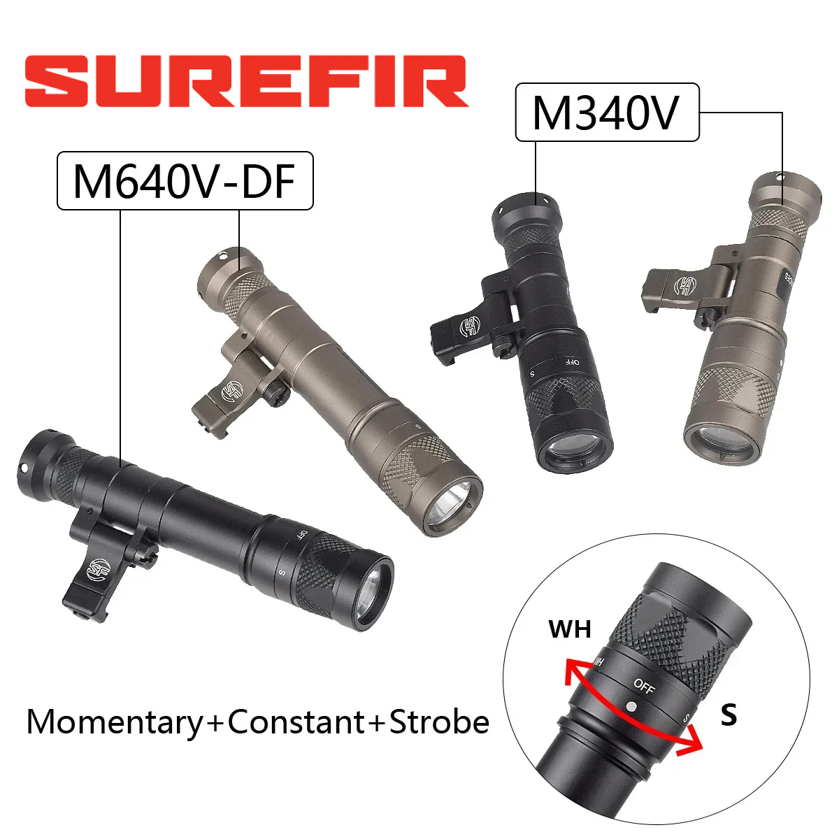 Hunting Outdoor Store - Surefir M600 M340 DF M640 SF