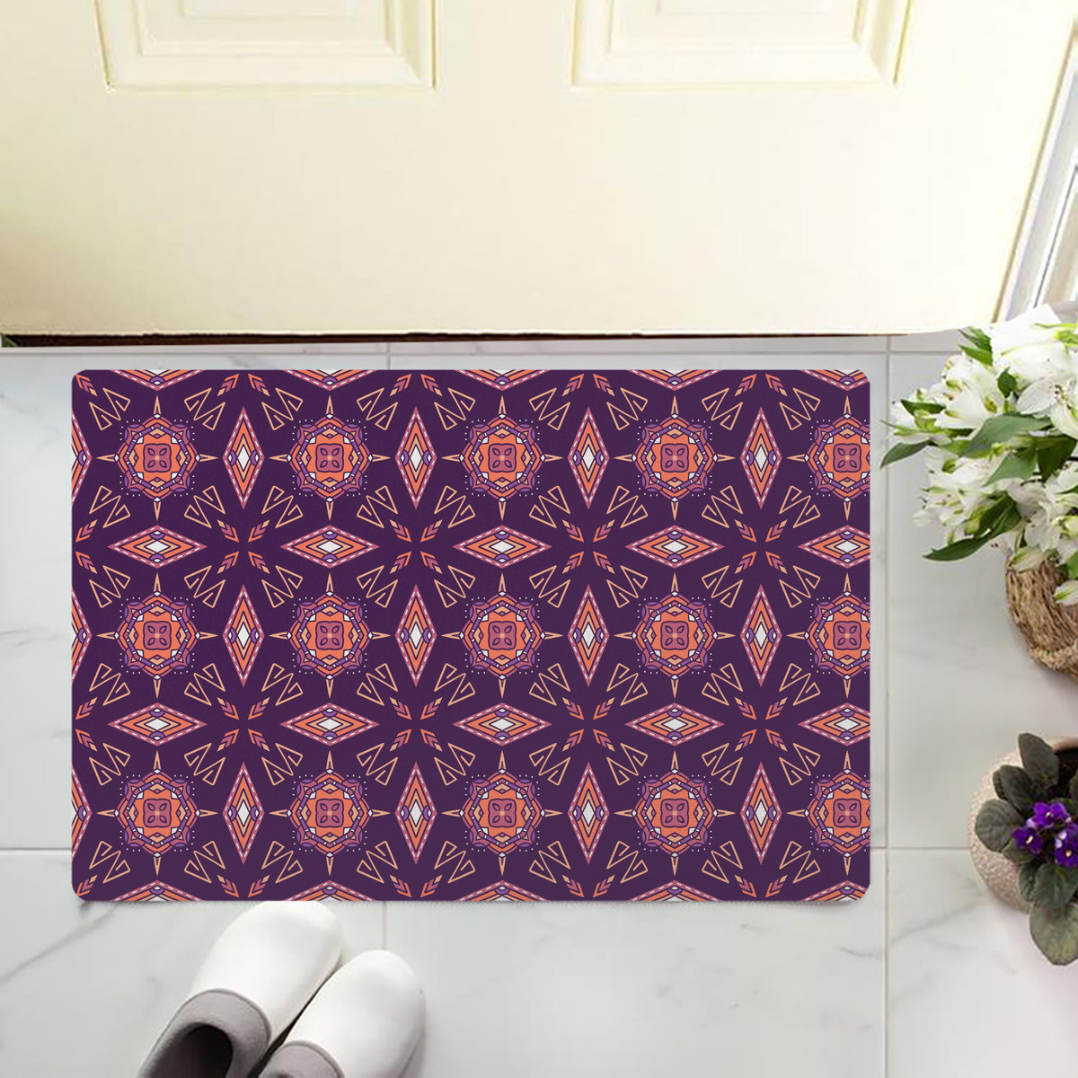 Hunting Deer Royal Vintige 플란넬 - Hunting Outdoor Rug 리뷰 및 가격