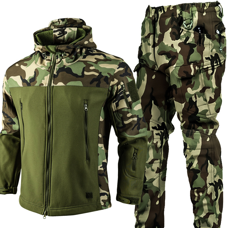 남성용 3-in-1 샤크스킨 소프트쉘 자켓 팬츠 세트  - Outdoor Hunting Pants Women 리뷰 및 가격