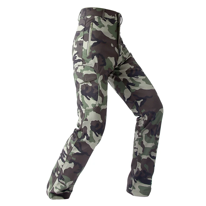 카모 사냥 상어 피부 Softshell 전술 위장 바지 - Outdoor Hunting Pants Women 리뷰 및 가격