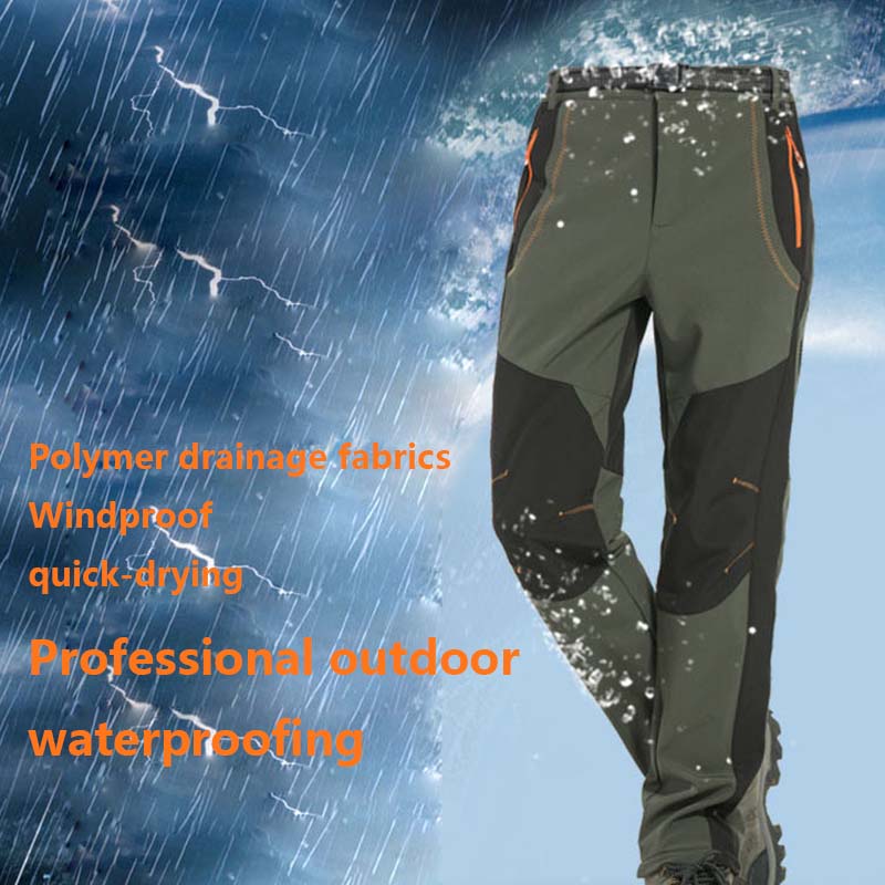 가을 겨울 야외 남성 및 여성 소프트 쉘 바지, 두꺼운 - Outdoor Hunting Pants Women 리뷰 및 가격