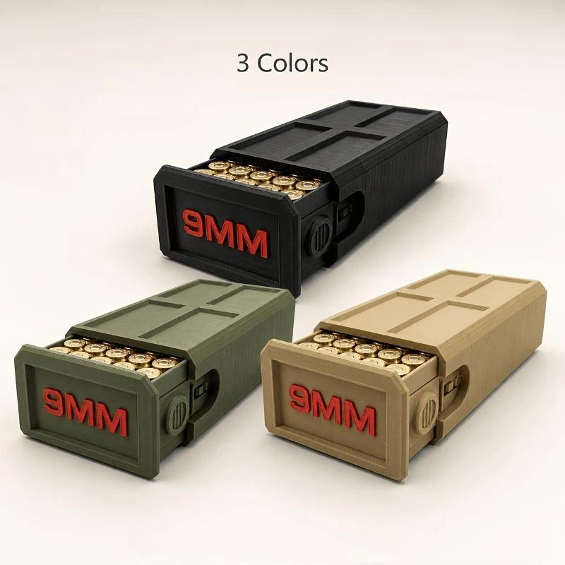 3D 프린팅된 9mm 탄약 보관 케이스, 50발 서랍형 - Hunting Outdoor Store 리뷰 및 가격