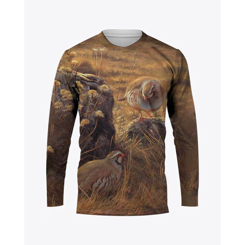 남성 및 여성용 위장 사냥 동물 티셔츠, 메추라기 3D - Hunting Quail 리뷰 및 가격
