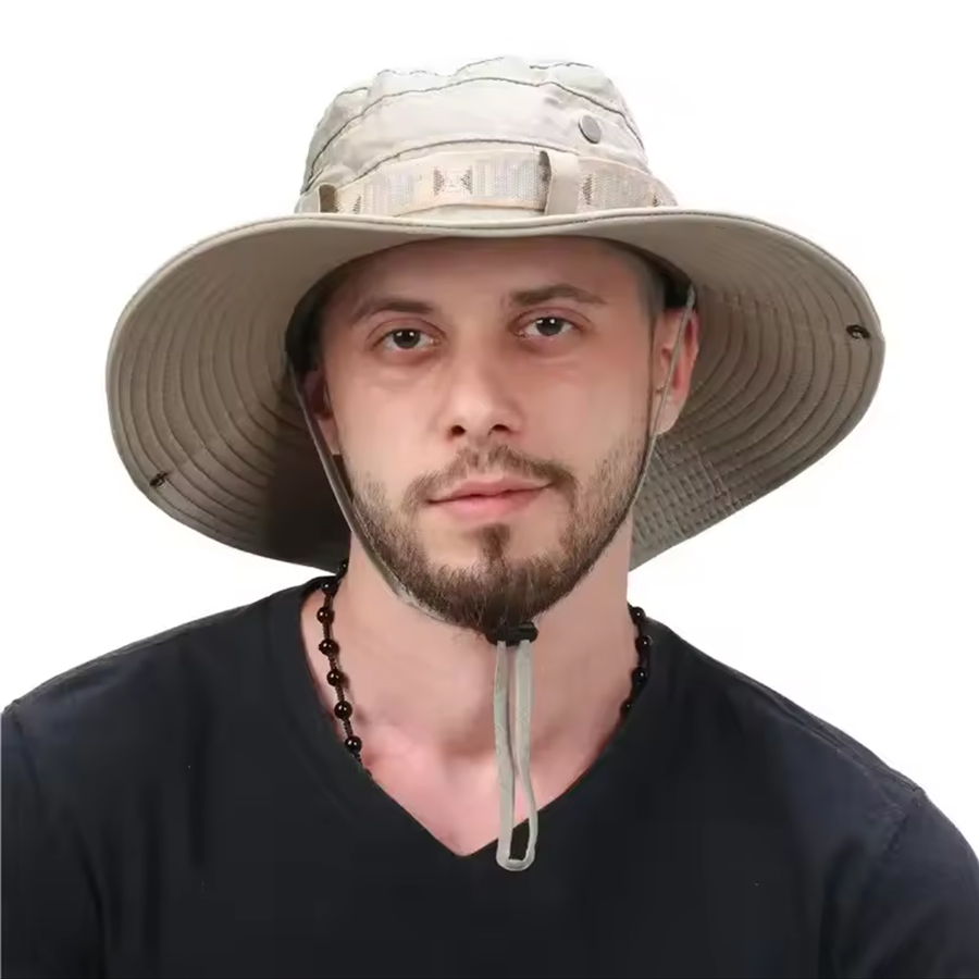 여름 남성 버킷햇 야외 자외선 차단 넓은 챙 파나마 사 - Outdoor Hunting Names 리뷰 및 가격