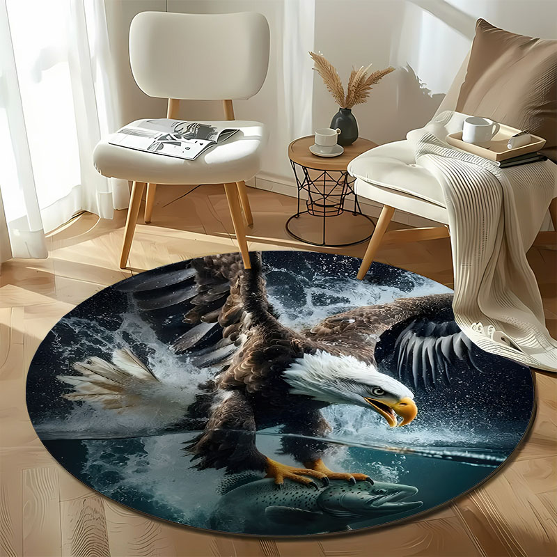 무료 배송! 거실용 독수리 사냥 장면 러그, 가정용 소 - Hunting Outdoor Rug 리뷰 및 가격