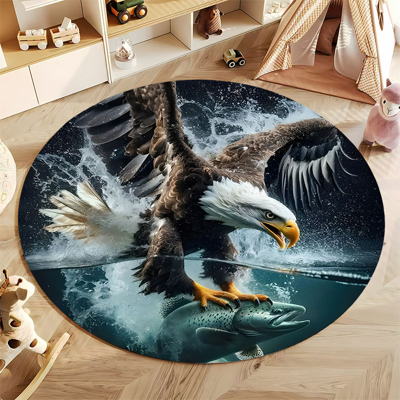 무료 배송! 거실용 독수리 사냥 장면 러그, 가정용 소 - Hunting Outdoor Rug 리뷰 및 가격