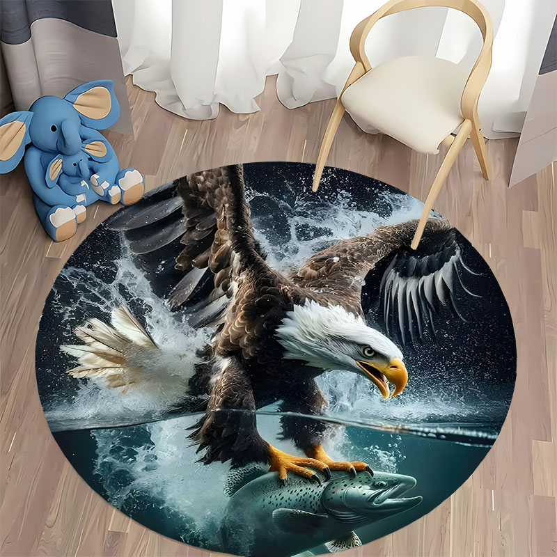 무료 배송! 거실용 독수리 사냥 장면 러그, 가정용 소 - Hunting Outdoor Rug 리뷰 및 가격