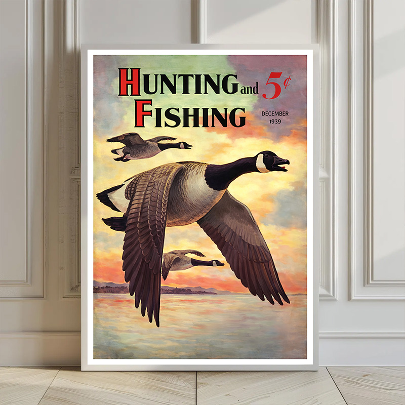 빈티지 미국 야외 매거진 포스터 사냥 낚시 캠핑 인쇄된 - Outdoor Hunting And Fishing Magazines 리뷰 및 가격