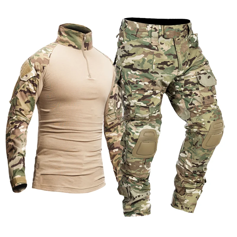 전술 정장 Milita 유니폼 정장 카모 사냥 셔츠 패 - Outdoor Hunting Pants Women 리뷰 및 가격